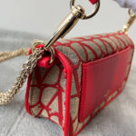 Valentino Small Loco Toile Iconographe Shoulder Bag